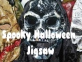 Spil Skræmmende Halloween puslespil online