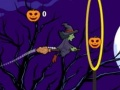 Spil Flyvende heks Halloween online