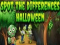 Spil Find forskellene Halloween online