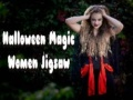 Spil Halloween Magiske Kvinder Puslespil online