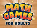 Spil Matematikspil for voksne online