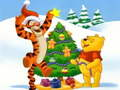 Spil Winnie the Pooh Julepuslespil online