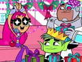 Spil Teen Titans: Jule-Stjerner online