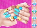 Spil Elsa Prinsesse Tema Neglekunst DIY online