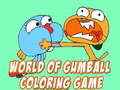 Spil Gumballs Farvelægningsspil online