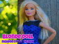 Spil Blond dukke mode stil puslespil online