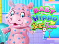 Spil Baby Flodheste Badetid online