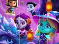 Spil Super Monster Halloween Puslespil online