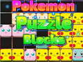 Spil Pokémon Puslespil Blokke online