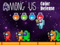 Spil Farvedefense i Among Us online