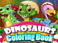 Spil Farvelægningsbøger med dinosaurer online