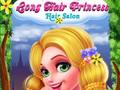 Spil Langhårede Prinsesse Frisørsalon online