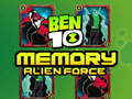 Spil Ben 10 Hukommelse Alien Force online