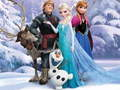 Spil Frossen Puslespil Planet online