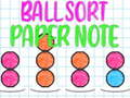 Spil Boldsortering: Papirnote online