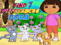Spil Find 7 forskelle med Dora online