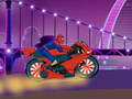 Spil Spiderman Moto Racer online
