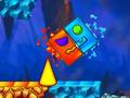 Spil Geometri Neon Dash Regnbue online