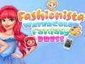 Spil Fashionista Vandfarve Fantasy Kjole online