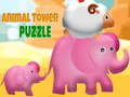 Spil Dyretårn Puzzle online