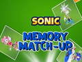 Spil Sonic: Hukommelses Matcher online