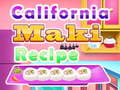 Spil California Maki Opskrift online