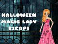 Spil Halloween Magisk Dame Flugt online