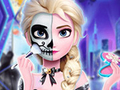 Spil Elsas Halloween Fest Tattoo online