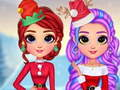 Spil Regnbuepigejuleoutfits online