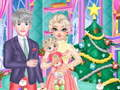 Spil Frossen familie juleforberedelse online