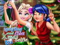 Spil Ladybug og Elsas jule-selfie online