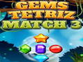 Spil Ædelsten Tetriz Match 3 online