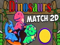Spil Match 2D Dinosaurer online