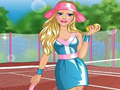Spil Barbie Tennis Kjole online