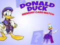 Spil Donald Duck Hukommelsesspil online
