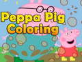 Spil Farvelæg Peppa Gris online