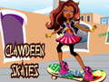 Spil Clawdeen står på skøjter online