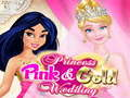 Spil Prinsesse Pink og Guld Bryllup online