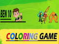 Spil Ben 10 Farvelægning online