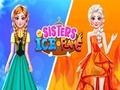 Spil Søstre Is mod Flamme online