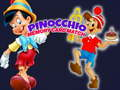 Spil Pinocchio: Hukommelseskort Match online