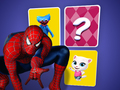 Spil Spiderman Hukommelseskort Match online