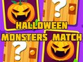 Spil Halloween Monstre Match online