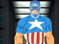 Spil Klæd Captain America online