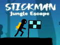 Spil Stickman Jungle Flugt online
