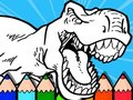 Spil Farvelæg dinoer til børn online