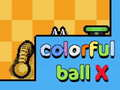 Spil Farverig Bold X online