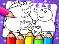 Spil Peppa Pig Malebog online