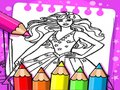 Spil Barbie Malebog online