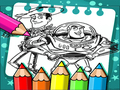 Spil Toy Story Malebog online